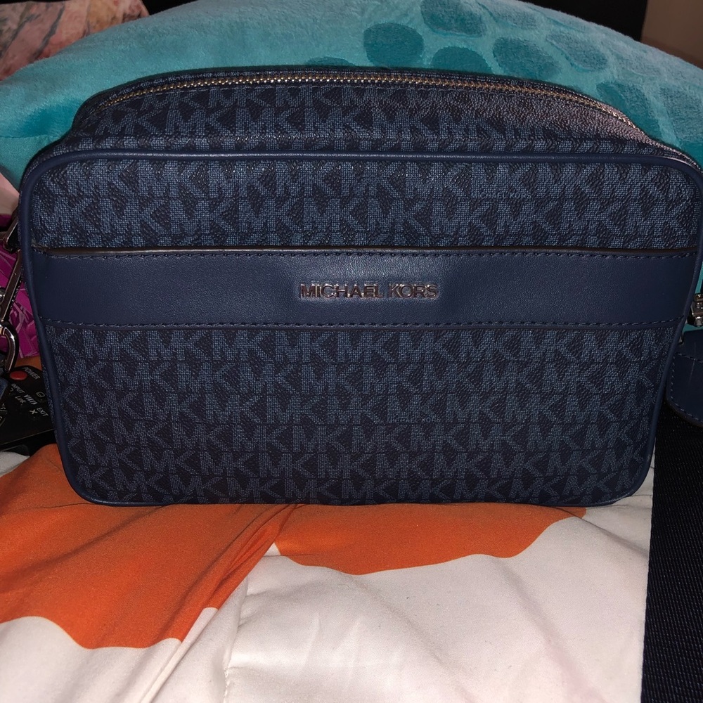 Micheal Kors Large Logo Crossbody Bag